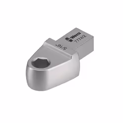 Wera 7774/2, Torque wrench end fitting, Argent, 5/16", 1 pièce(s), Acier C-V (Chrome-Vanadium), 42 mm