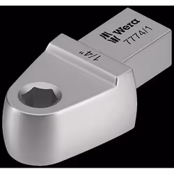 Wera 7774/1, Prise, 1/4", Impérial, 1 tête(s), 42 mm, 22 mm