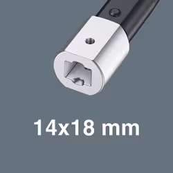 Wera 05078710001 accessoire de clé dynamométrique Chrome 3/4" 1 pièce(s)