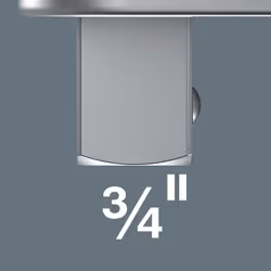 Wera 05078710001 accessoire de clé dynamométrique Chrome 3/4" 1 pièce(s)