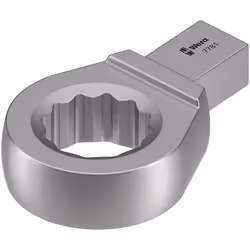 Wera 7781, Torque wrench end fitting, Argent, 27 mm, 1 pièce(s), Acier C-V (Chrome-Vanadium), 5,3 cm