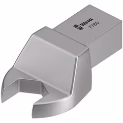 Wera 7780, Torque wrench end fitting, Argent, 1 pièce(s), Acier C-V (Chrome-Vanadium)