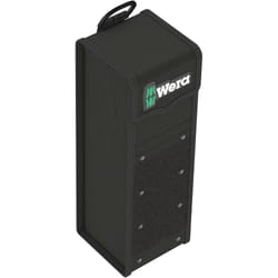 Wera 05004356001 Boîte à outils Noir Plastique, Polyester