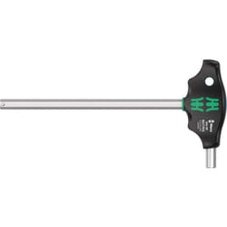 454 hf Clé coudée pour vis à 6 pans creux Taille (métrique): 10 mm Longueur de la lame: 200 mm - Wera