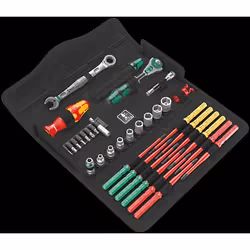 Wera 05135871001 Caisse à outils pour mécanicien 35 outils