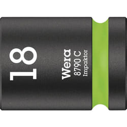 Douille Wera 05004575001 1 pièce 18 mm 1/2 1 pc(s)