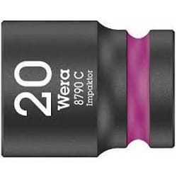 Wera 8790 C Douille à choc Noir