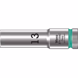 Informations techniques Longueur : 83 mm Propulseur : 1/2" Taille (métrique) : 13 mm 8790 HMC Deep Douille longue à emmanchem ...