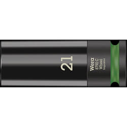 Wera 8790 C Douille à choc Noir