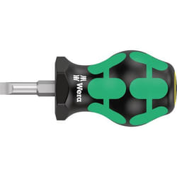 Tournevis manuel / ciseau Wera 335 Stubby; SL1; 24,5 mm