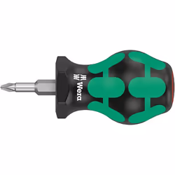 Tournevis croisé Wera 350 Stubby; PH1; 25 mm