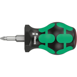 Tournevis croisé Wera 350 Stubby; PH1; 25 mm