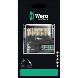 Wera Bit-Check 12 Wood 1 SB embout de tournevis 11 pièce(s)