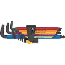 Wera 05022640001 Clé hexagonale Set de clé allen/hexagonale forme de l Impérial 9 pièce(s)