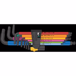 Wera 05022640001 Clé hexagonale Set de clé allen/hexagonale forme de l Impérial 9 pièce(s)