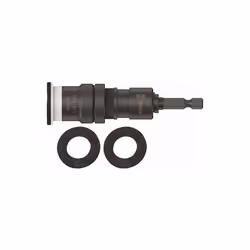 avec limitation de la profondeur de vissage réglable de manière variable permet de noyer les vis au ras du sol une bague en f ...