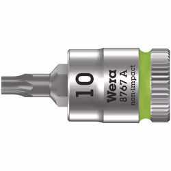 Wera 8767 A, Acier C-V (Chrome-Vanadium), Tige hexagonale, 6,35 mm (0.25"), 1 pièce(s), République tchèque, 28 mm