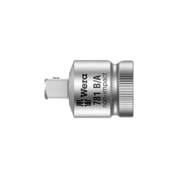 781 b/a 05042672001 douille-embout propulseur 3/8 sortie 1/4 (6.3 mm), quatre pans extérieurs 1 pc(s) - Wera