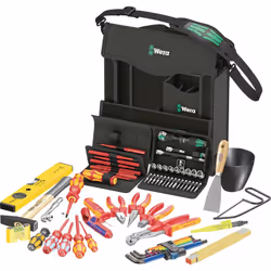 Description générale Le jeu d'outils Wera 2go E 1 pour électriciens est un ensemble compact comprenant 73 outils essentiels p ...