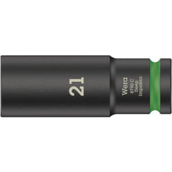 8790 c Impaktor Deep 05004837001 6 pans intérieurs Douille 21 mm 1/2 (12.5 mm) - Wera