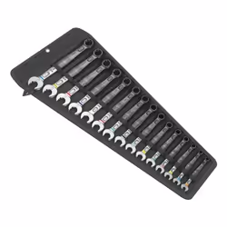 Wera 05020302001, 5.5,6,7,8,9,10,11,12,13,14,15,16,17,18,19 mm, Noir, Acier inoxydable, République tchèque, 295 mm, 105 mm, 8 ...