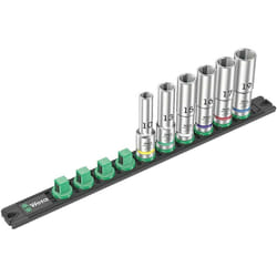 Wera - c Deep Jeu de clés à douille en pouces 1/2' 6 pièces 05005470001 S815202