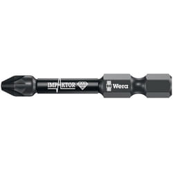 5x Bit 855/4 imp dc PZD2 longueur 50 mm 1/4' E6,3 Impaktor dc - 5157661001 - Wera