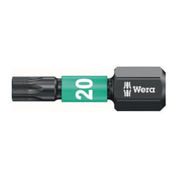 Embout IMPAKTOR DC T20 longueur 25 mm 1/4 po. C6,3 Impacteur, DC