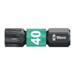 Embout 867/1 imp dc T40 longueur 25 mm 1/4 po. C6,3 Impacteur, dc