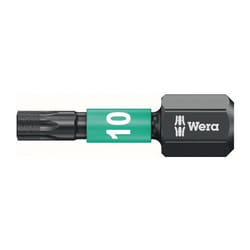 Wera - Embout impaktor dc T10 longueur 25 mm 1/4 po. C6,3 Impacteur, dc