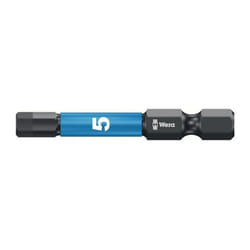 5x embout 840/4 imp dc 5 mm longueur 50 mm 1/4' E6,3 Impaktor dc - 5157645001 - Wera