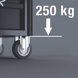 Wera 05150130001 chariot d'outils Plastique - Vue supplémentaire 8