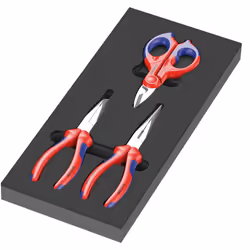 Wera 05150181001, Ensemble de pinces, Bleu, Rouge, 172 mm, 392 mm, 38 mm, 1,08 kg
