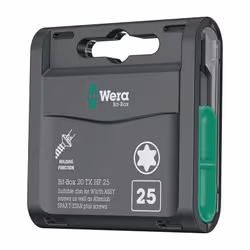 Wera - Coffret embouts bits Bit-Box 20 tx hf t 25 L.25mm