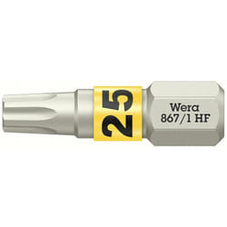 867/1 05066143001 Embout Torx tx 25 1 pc(s) D002232 - Wera