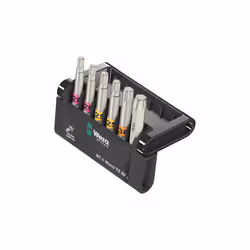 Jeu d'accessoires de tournevis Wera Bit-Check 6 Wood TX HF 1 SB; 6 unités