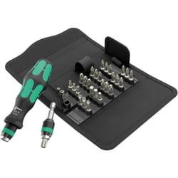 Wera - Kraftform Kompakt 70 Universal 05057113001 Jeu d'embouts 32 pièces cruciforme Phillips, vis Pozidriv, Tamper Resistant torx® Profil, 6 pans