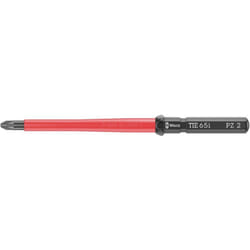 Kraftform Kompakt vde 65 i pz 2 x 157 mm tie pour électricien Pozidriv Lame interchangeable pz 2 Q833573 - Wera