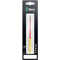Kraftform Kompakt vde 60 i 0,6x3,5x157 mm tie sb pour électricien vis à fente Lame interchangeable 3.5 mm Q833253 - Wera