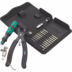 Wera Werk Kettennieter Werkstatt-Set 20-teilig 9532, 195 mm, 130 mm, 50 mm, 637 g