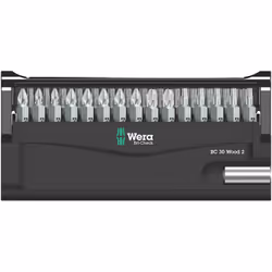Wera 2 SB, 30 pièce(s), PH 2, PZ 1, PZ 2, PZ 3, TX10, TX15, TX20, TX25, TX30, TX40, 274 g, Boîte