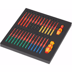 Caractéristiques du produit : La garniture en mousse 9751 de Wera est parfaitement adaptée à la servante d'atelier Tool Rebel ...