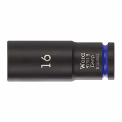 Wera 05005557001, Prise, Métrique, 1 tête(s), 16 mm, 63 mm