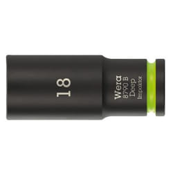Wera 05005559001 Douille à choc Noir, Vert