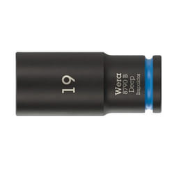 Wera 05005560001 Douille à choc Noir, Bleu