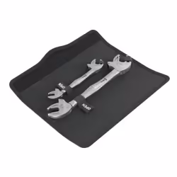 Wera 6006 Joker 2 Set 1, Jeu de clés à molette, Acier inoxydable, Droit, 7,10,13,16,19 mm, 2 pièce(s)