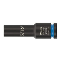 Wera 05005565001 Douille à choc Noir, Bleu