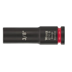 Wera 05005566001 Douille à choc Noir, Rouge