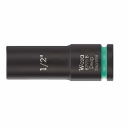 Wera 05005568001, Douille à choc, Noir, Vert, 1 tête(s), 3/8", Impérial, 1/2"