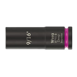 Wera 05005569001 Douille à choc Noir, Rose